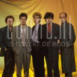 Frank Boeyen Groep at studio in Amsterdam.

[keywords]Posed, Eyecontact, Musicians, Singer[/keywords]